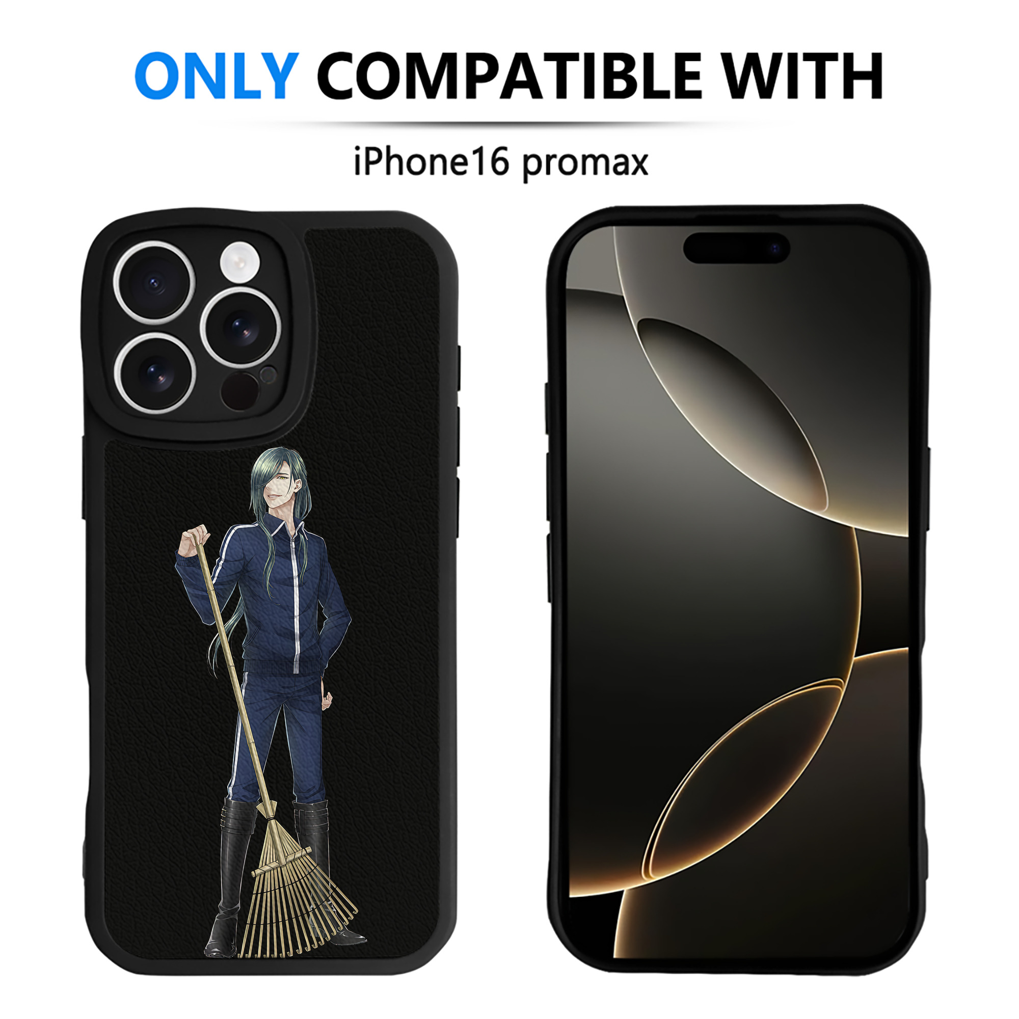 （画像用） 刀剣乱舞 Touken Ranbu 【iPhone 16シリーズ対応】シリコンスマホケース（レザー調） 材質：シリコン